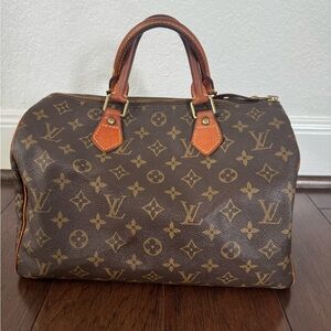 Authentic Louis Vuitton Speedy 30 Monogram